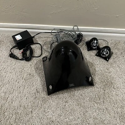 JBL Model Creature Multi Media Speaker Sub System Black W/ Adapter As-Is - Image 1 of 4