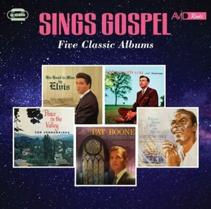 Sings Gospel Five Classic Albums 2-CD NEW SEALED 2020 Elvis Presley/Jim Reeves+ - Picture 1 of 4