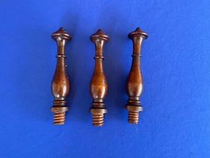 Ganchos antiguos para perchero o árbol de pasillo victoriano de nogal el precio es por uno - Imagen 1 de 5