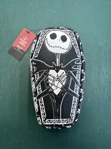 Disney Loungefly Nightmare Before Christmas Jack Skellington Coffin Makeup Bag - Picture 1 of 15