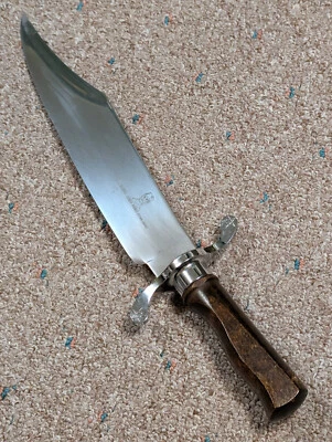 Colonel James Bowie Knife Massive Wooden Handle Full Tang - Image 1 of 4