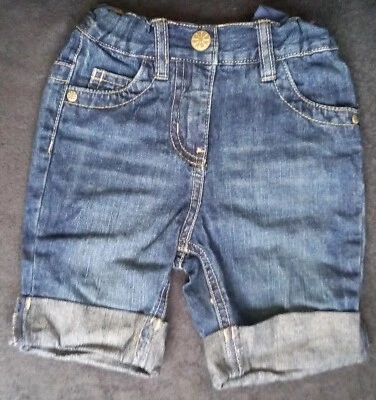Sommerjeans, Gr.74/80, blau - Bild 1 von 2