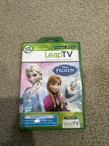Leap Frog Leap TV Educational Math Game Disney Frozen Mathematics - Picture 1 of 3