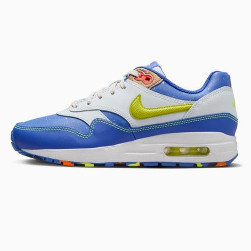 BAMBINA NIKE AIR MAX 1 TAGLIA 6Y ASTRONOMIA BLU GS SCUOLA ELEMENTARE HJ9236 488 NUOVE