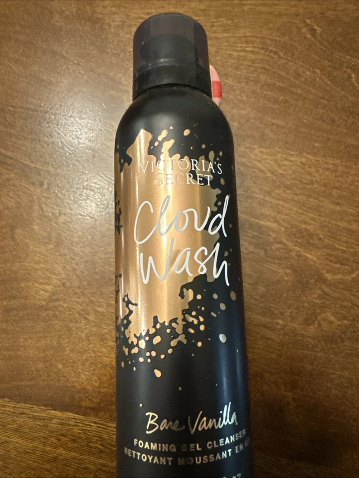 Gel limpiador en espuma Victoria's Secret Cloud Body Wash 4,6 OZ - VAINILLA DESNUDA - Nuevo Foto 1 de 1