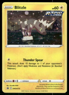 SWSH: Sword & Shield Promo Cards #SWSH173 Blitzle - Image 1 of 2