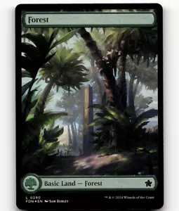 FOIL - MTG - Forest (0290) - Foundations - Picture 1 of 1