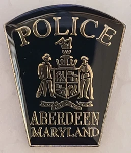 Spilla risvolto ABERDEEN MARYLAND POLICE / cravatta / cravatta - Foto 1 di 5