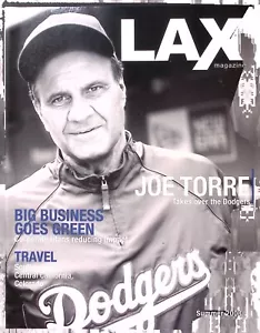 LAX MAGAZINE JOE TORRE TAKES OVER DODGERS SUMMER 2008 BUSINESS GOES GREEN Z2689 - Picture 1 of 2