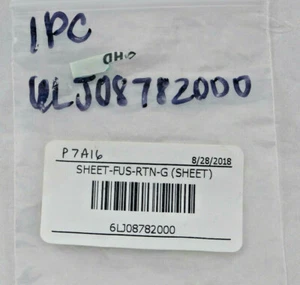 Toshiba 6LJ08782000 SHEET-FUS-RTN-G Genuine Brand New OEM Free Shipping - Picture 1 of 1