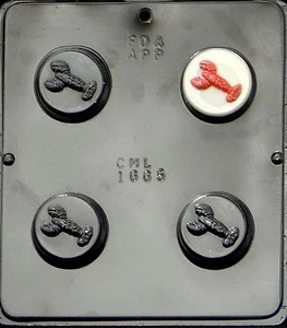 Lobster Cookie Sandwich Chocolate Candy Mold 1665 NEW - Picture 1 of 3