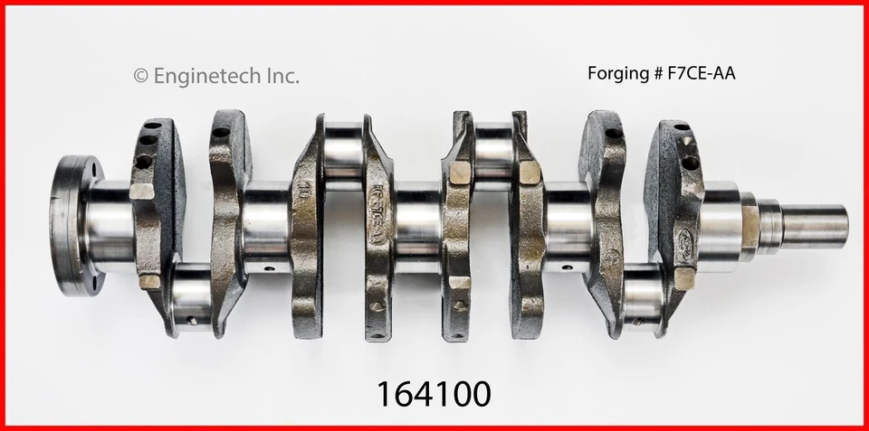 19690 Crankshaft Kit RFF5CEAB WITH 8 COUNTER WEIGHTS SOHC 2.0L 97-05 Ford - Image 1 of 1