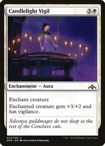 4x Candlelight Vigil - NM - Guilds of Ravnica - SPARROW MAGIC mtg - Picture 1 of 1