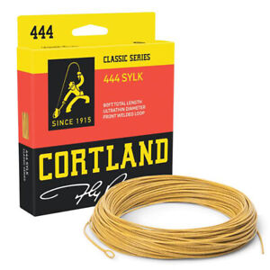 Cortland 444 SYLK Weight Forward Fly Line - All Sizes - FREE FAST SHIPPING