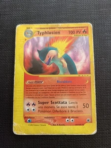 Lotto Carte Pokemon Typhlosion Expedition 65/165 Non Holo Rare Card ITA A15 - Imagen 1 de 3