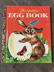 1963 The Golden Egg Book Little Golden Books Margaret Wise Brown 2nd “B” Print - Picture 1 of 9