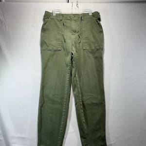 Judy Blue Straight Leg Jeans 13/31 Grün Denim Stretch Garment Dyed Kordelzug - Bild 1 von 13