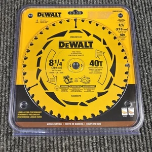 Hoja de sierra circular DEWALT DWA281440 8-1/4” 40T acabado fino nueva - Imagen 1 de 5