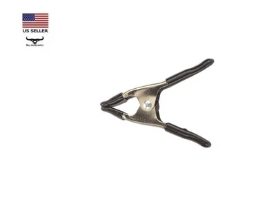 1" Opening Heavy-Duty Metal Spring Clamp with Soft-grip Pad Tips & Handles - Image 1 of 4