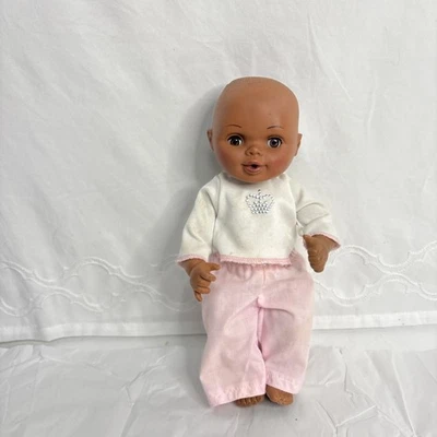 Винтажная кукла 1998 Cititoy TS12 Baby Girl афроамериканская кукла со спящими глазами - Изображение 1 из 4