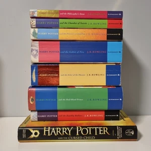 Harry Potter Paperback Book Box Set 1-8 Original Bloomsbury Vintage - Foto 1 di 23