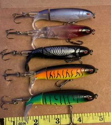 Señuelo de pesca Rattling Whopper Plopper 13 g Topwater = ¡GRIETA DE BAJO!  ++REGALO GRATIS++ Foto 1 de 4