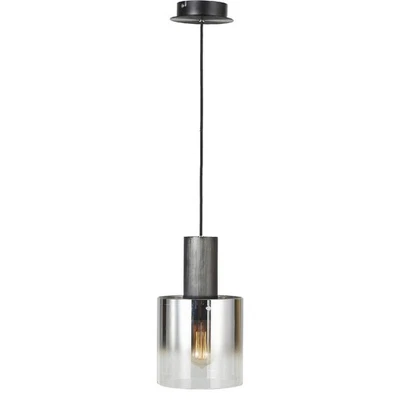 Artcraft Lighting AC11520SM Henley Pendant Satin Black and Smoke Glass - Image 1 of 3