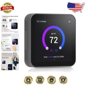 "Termostato programable avanzado para máxima comodidad con pantalla táctil de 4,0""" - Imagen 1 de 12