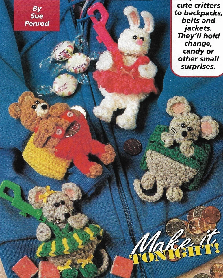 Bolsa Pals patrón ganchillo instrucciones Foto 1 de 1