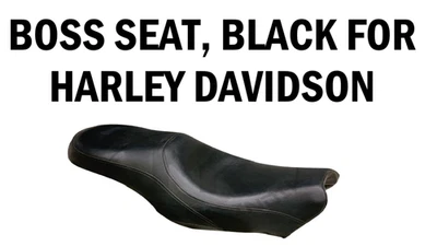 ASIENTO BOSS, AJUSTE NEGRO PARA HARLEY DAVIDSON STREET 750/500 Foto 1 de 3