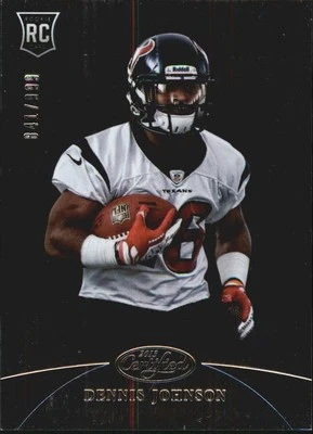 2013 Certified #257 Dennis Johnson RC /999 -FB - Image 1 of 2