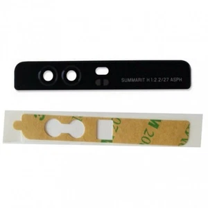 CAMERA GLASS FOR HUAWEI P9 PLUS CAMERA FLASH LEICA BLACK REAR LENS - Picture 1 of 1