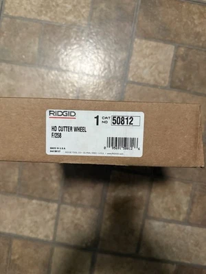 Ridgid 50812 F-258 8-1/2" HD Cutter Wheel Compatible with 258 258 XL Models - Image 1 of 2