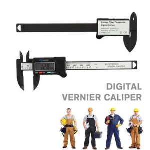Electronic Digital Caliper Dial Vernier Caliper Gauge Tool Measuring 9CX5 T B6M3 - Bild 1 von 10