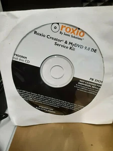 Roxio by Sonic Solutions Roxio Creator & MyDVD 9.0 DE service kit - CD only. - Picture 1 of 5