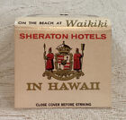 ca.1950s Matchbook Cover. Sheraton Hotels in Hawaii. On the Beach at Waikaki 