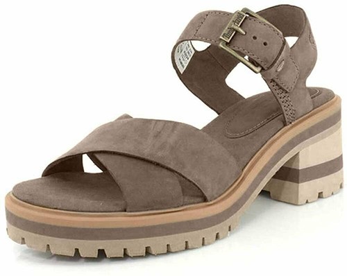 Timberland Sandalo donna viola palude fascia a croce