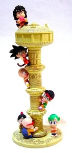 Dragon Ball Z Kai Karin Tower Complete Set With HG Mini Big Head Figure - Picture 1 of 2