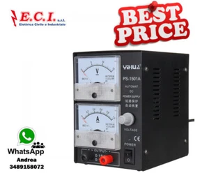 Power Supply Length Tour Yihua 1501a 15V 1A Adjustable Electric - 22 - Picture 1 of 1