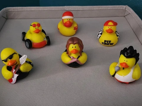 Rock Stars and Race Cars (#6) Rubber Ducks for Duck, Duck J33P or Cruises Cover