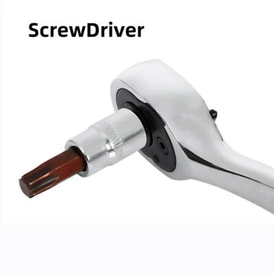 Power Bit ScrewDriver Set Assorted Pozi Phillips Slotted Torx Hex Flat Bits 1/4" - Image 1 of 4