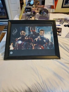 Stan Lee Autographed Framed Action Heros 16x20  Photo  - Picture 1 of 3