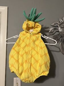 Carter's Baby Halloween costume outfit Pineapple 3-6 Months Fruit