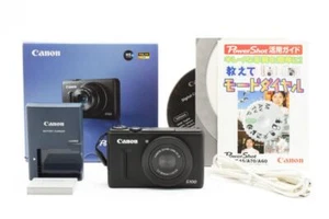 Canon PowerShot S100 Black 12.1MP Compact Digital Camera with Box Working Japan - Picture 1 of 10