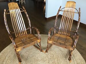 Amish Bent Hickory antique furniture