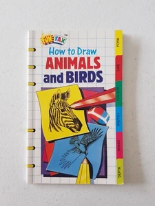 FunFax Book - #70 How To Draw Animals And Birds 1993 PB Richard Carr Fun Fax - Bild 1 von 3