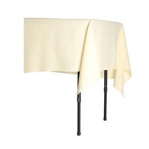KS Linens Premium Polyester Rectangular Tablecloth 60 x 144 - Picture 1 of 43