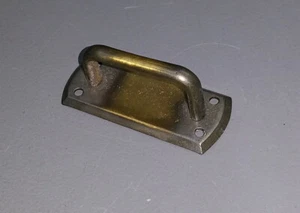 Alter Möbelgriff aus Messing - 4,4 cm - brüniert - M026 - Bild 1 von 2