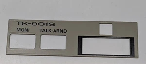 NOS NEW KENWOOD Opatrunek / Tabliczka znamionowa do TK-901S Część # A21-0798-04 - Zdjęcie 1 z 2