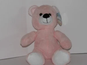 ANIMAL PALS 12IN PLUSH BEAR WITH TAGS PINK - Picture 1 of 6